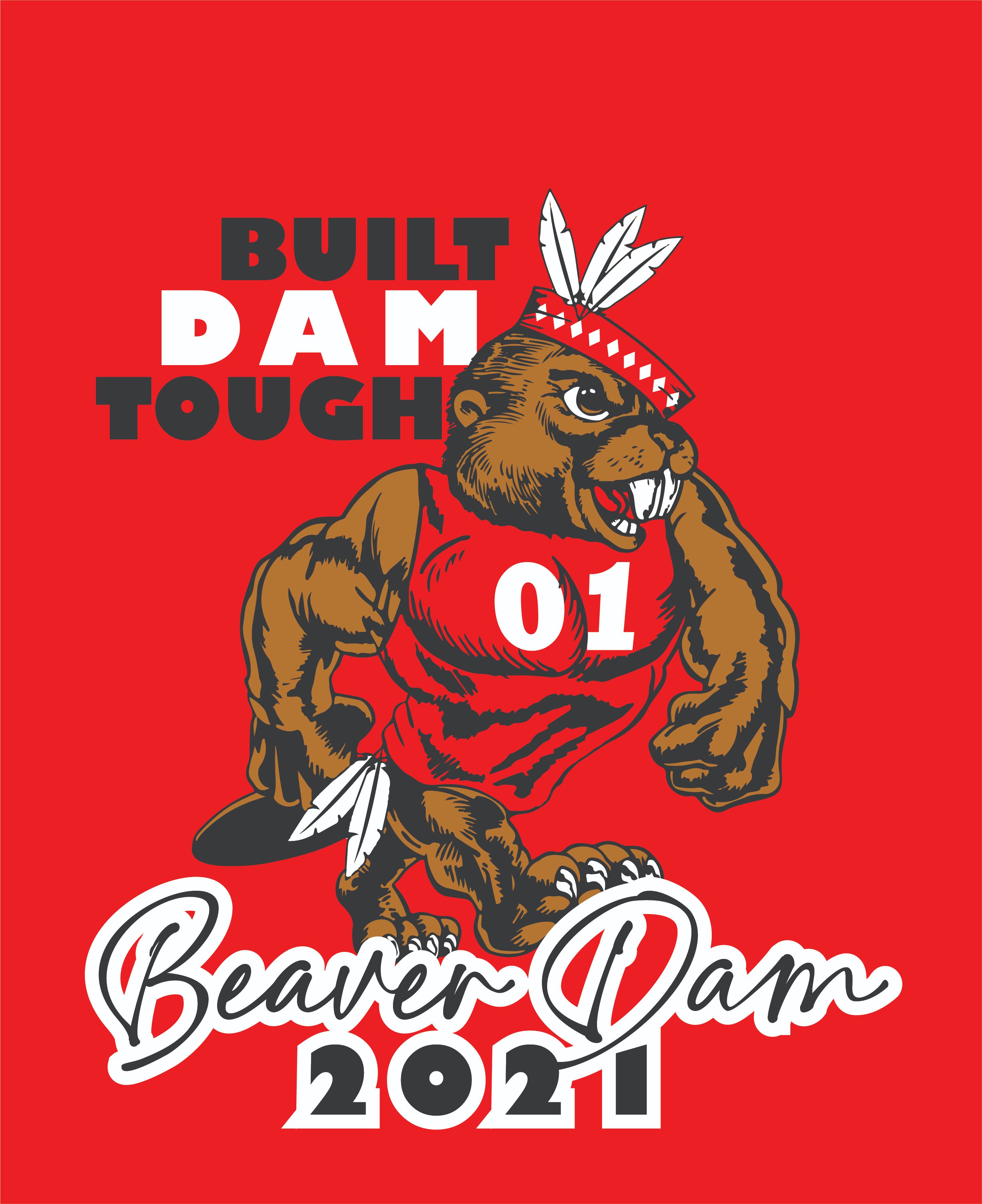 'Built Dam Tough' with fierce beaver